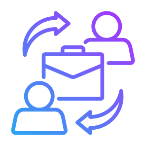 Business To Business, Business, Bb, Transaction, Partner, Collaboration icon