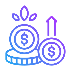 Money Grow, Money, Grow, Growth, Profit, Finance icon