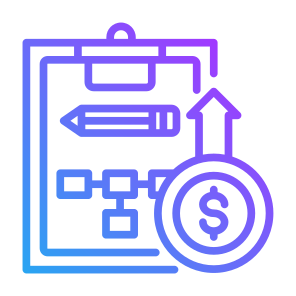Strategic Planning, Budgeting, Financial, Strategy, Planning, Flowchart icon