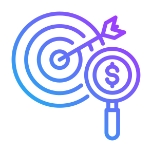 Target Market, Target, Market, Research, Focus, Goal icon