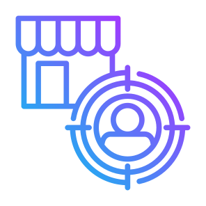 Target Market, Target, Shop, Consumer, Audience, Customer icon