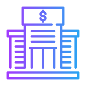 Bank, Buildings, Banking, Bank Account, Architecture And City  icon