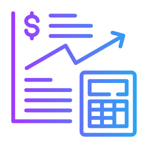 Financial Calculation, Financial, Calculation, Profit, Growth, Report   icon