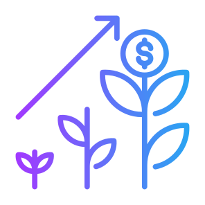 Growth Investment, Profit, Money, Growth, Investment, Financial Growth icon