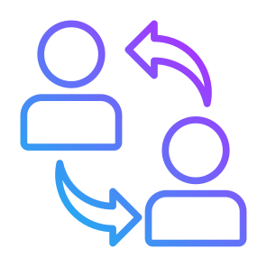 Customer Engagement, Marketing, Exchange, Interaction, User Engagement icon