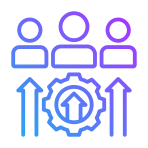 Leadership Skills, Growth, Teamwork,  Team Leader, Skill Development icon