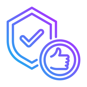 Reliable, Security, Hand, Value, Thumb Up  icon