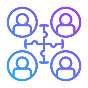 Teamwork, Group, Team, Collaboration, Partnership  icon