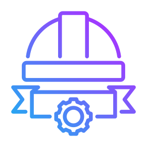 Labor Day, Ribbon, Helmet, Worker, Hard Hat icon
