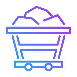 Mining Cart, Industry, Trolley, Coal, Mining Industry icon