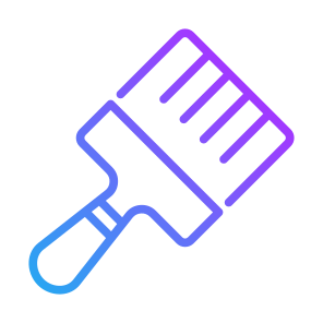 Paint Brush, Repair, Construction And Tools, Art And Design icon