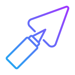 Trowel, Shovel, Spade, Gardening Tools, Farming And Gardening icon