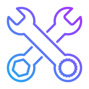 Wrenches, Mechanic, Repair, Maintenance, Technical Support, Construction And Tools icon