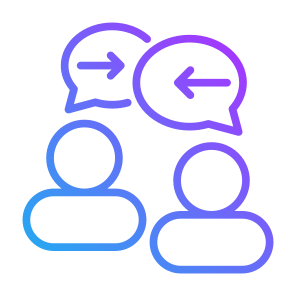 Experience Transfer, Communications, Knowledge, Knowledge Transfer, Communication icon
