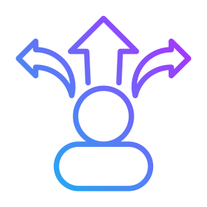 Guidance, People, Direction, Guidance Arrow, Choice icon