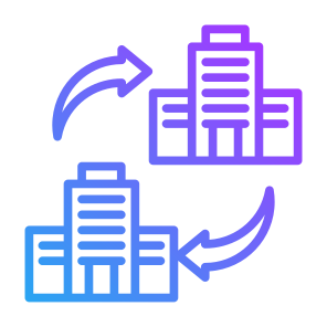 Bb, Business, Company, Enterprise, Buildings, Transaction   icon