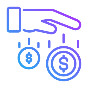 Deposit, Donation, Money, Currency, Cash icon
