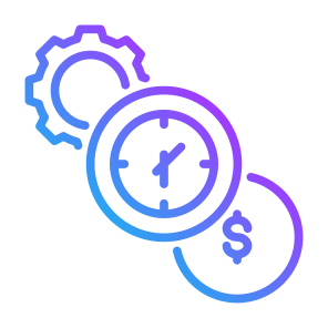 Time Is Money, Money, Time And Date, Efficiency, Productivity icon