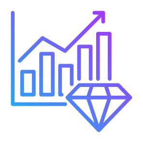 Business Value, Product, Increase, Investment, Growth icon