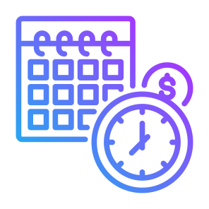 Long Term Debt, Schedule, Payment, Loan, Calendar icon