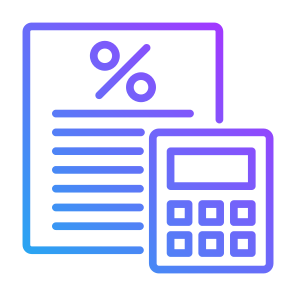 Tax, Calculations, Financial Report, Document, Financial Statement icon