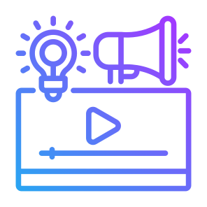 Video Marketing, Marketing, Social Campaign, Digital Campaign, Video icon