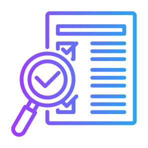 Audit, Inspection, Check, Document, Analysis, File icon