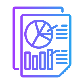 Business Report, Document, Business, Report, Pie Chart, File icon