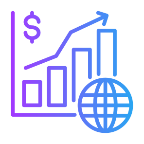 Economy Growth, Economy, Growth, Money, Global, Increase icon