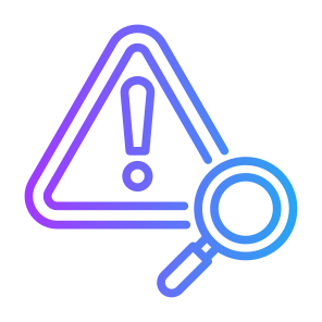 Risk, Analysis, Identify, Diagnosis, Identity, Search  icon