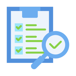 Criteria, Research, Clipboard, Survey, Applied  icon