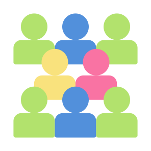 Population, People, Team, Members, Overpopulation  icon