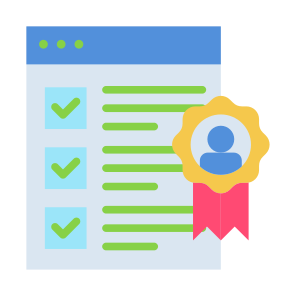 Qualification, Certified, Certification, Certificate, Diploma  icon