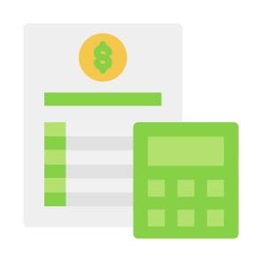 Budgeting, Finance, Budget, Accounting, Tax  icon