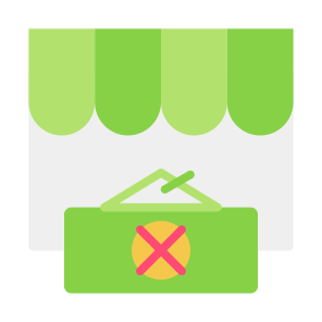 Business Closed, Sign, Store,  Signaling, Closed icon