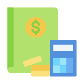 Budgeting, Accounting, Expenses, Calculator, Books icon