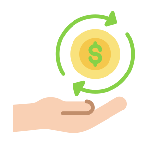 Cash Flow, Money, Economy, Payment, Refund  icon