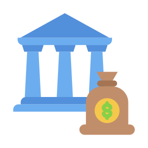 Deposit, Bank, Money, Saving Money, Money Bag icon