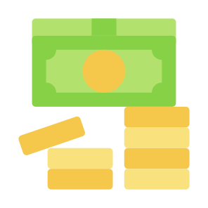 Money Stack, Banknotes, Currency, Cash, Money  icon