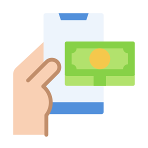 Online Payment, Digital Money, Transaction, Banking, Payment  icon