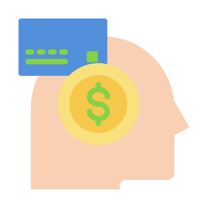 Thinking, Economy, Credit Card, Incomes, Money icon