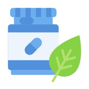 Herbal, Medicine, Treatment, Bottle,  Homeopathy  icon