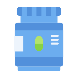 Medicine, Bottle, Pharmacy, Drugs, Pills, Healthcare And Medical icon