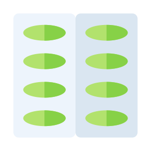 Medicine, Health, Pills, Vitamins, Blister Pack icon