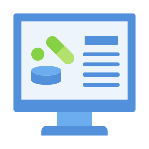 Online Pharmacy, Commerce, Medicine, Drugs, Pills, Pharmacy icon