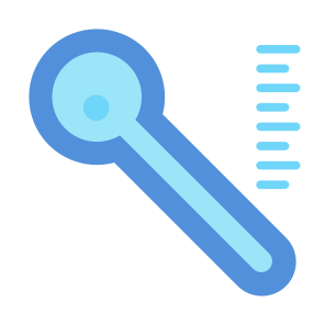 Thermometer, Temperature, Fever, Illness, Health icon