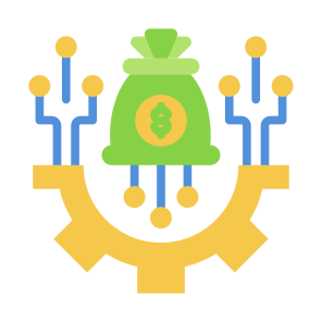 Asset Management, Money, Finance, Fund, Money Bag icon