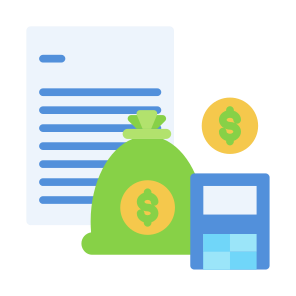 Financial,  Accounting, Planning, Cost, Expense icon