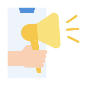 Marketing, Online Marketing, Megaphone, Campaign, Promotion icon