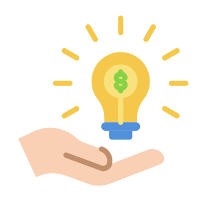 Money Management, Money, Idea, Solution, Idea icon